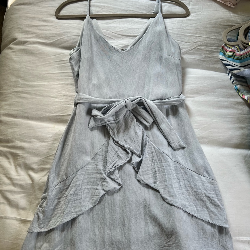 Blue boutique dress